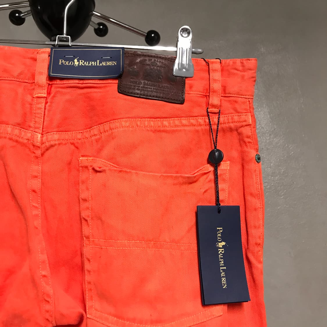 폴로 랄프로렌 코튼 팬츠 오렌지 30/32 상품이미지4