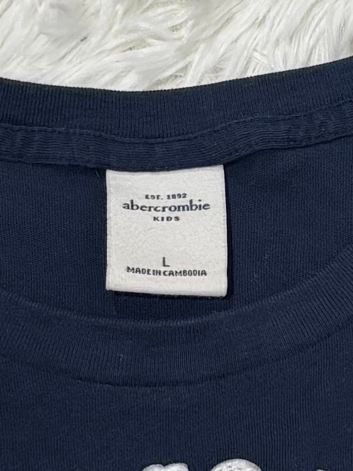 아베크롬비 빅로고 딱붙 반팔 상품이미지6