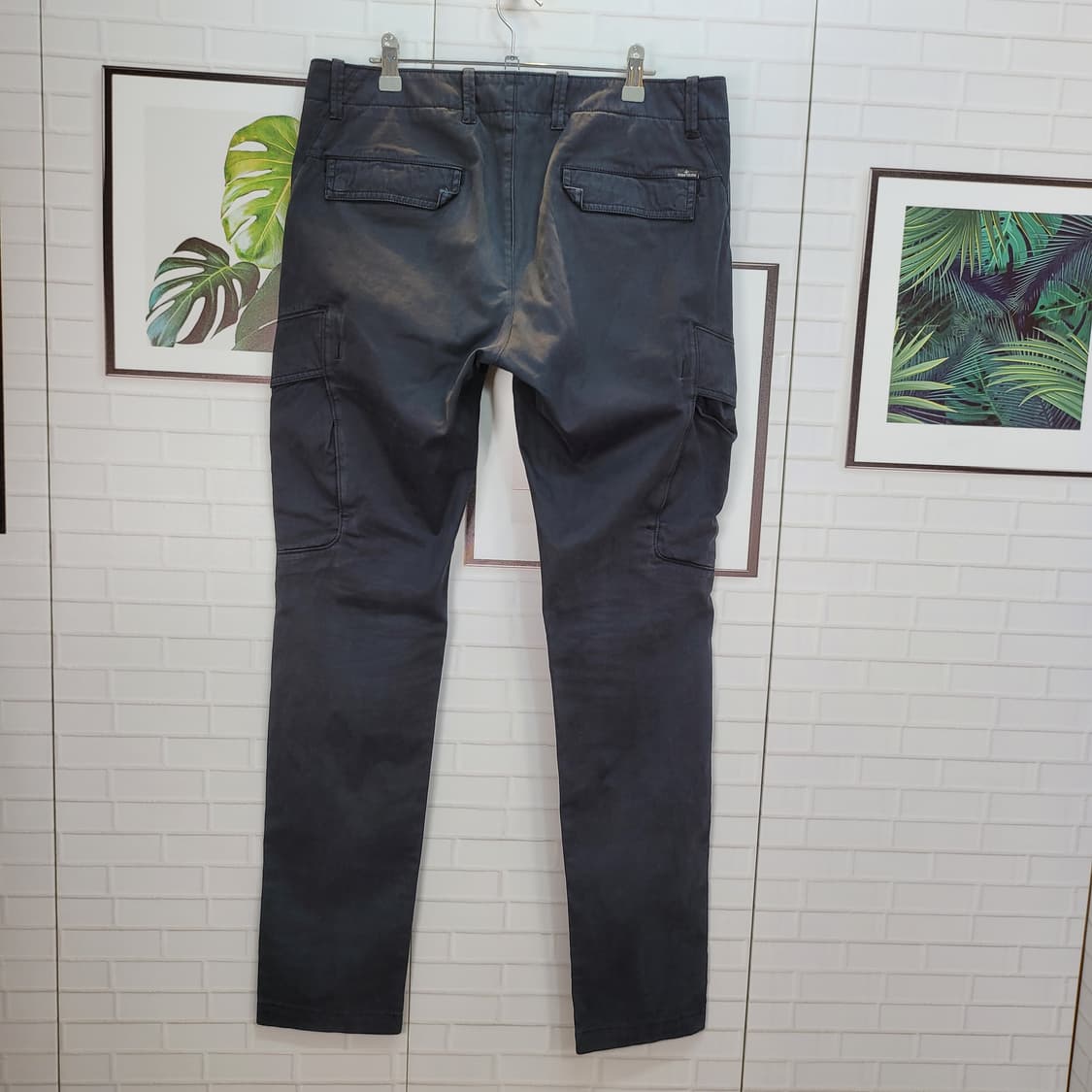 STONE ISLAND 스톤아일랜드 스키니 카고 팬츠 바지

표기사이즈: 상품이미지4