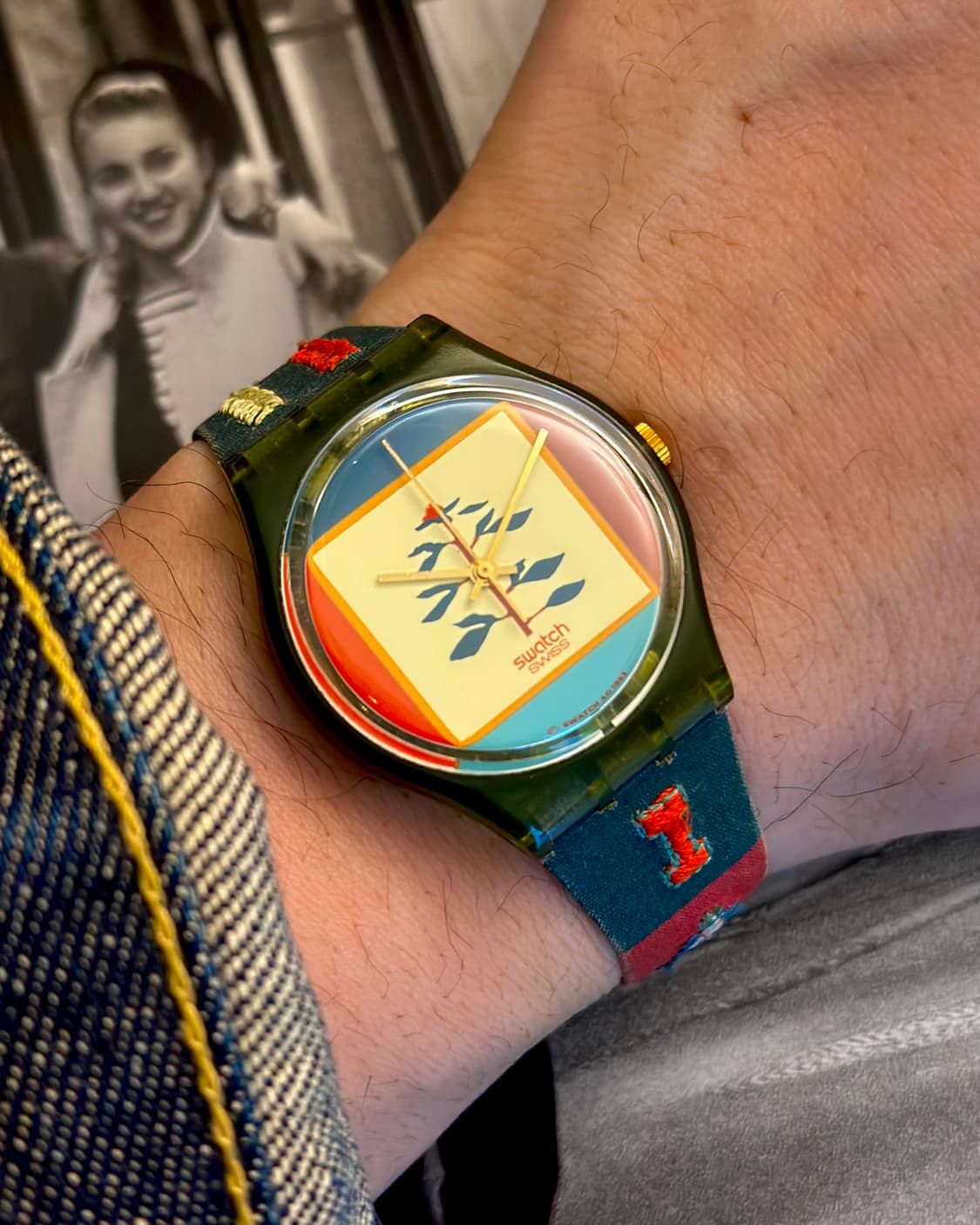 92년판) 빈티지 스와치 젠트 poncho 상품이미지1