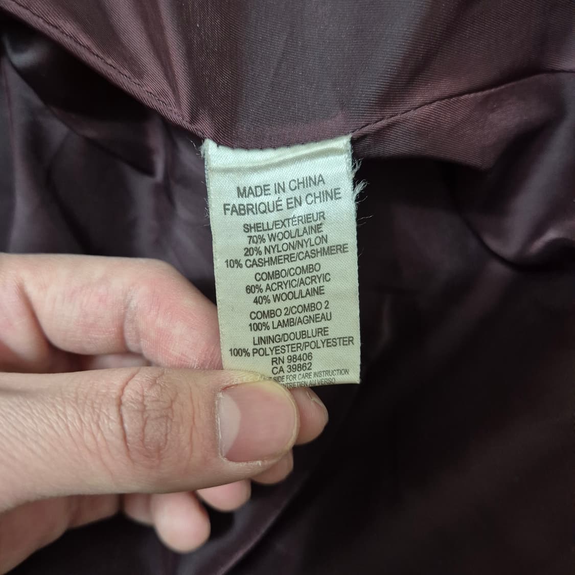 띠어리 여성 럭셔리 하이브리드 니트넥 더플 코트 (55) 상품이미지5