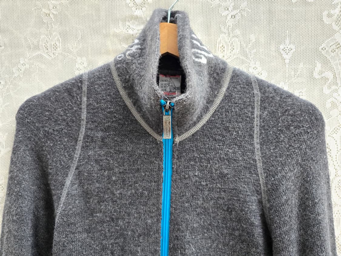 스웨덴산 울 파워 니트 풀집업 상품이미지2