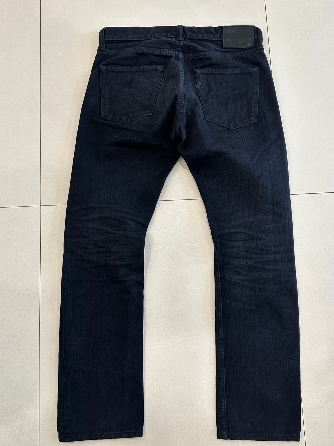 PBJ Black x Black straight denim 32 상품이미지2