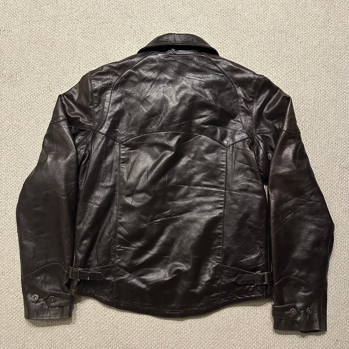 ROLE AND CODE 램스킨 레더 자켓 상품이미지8