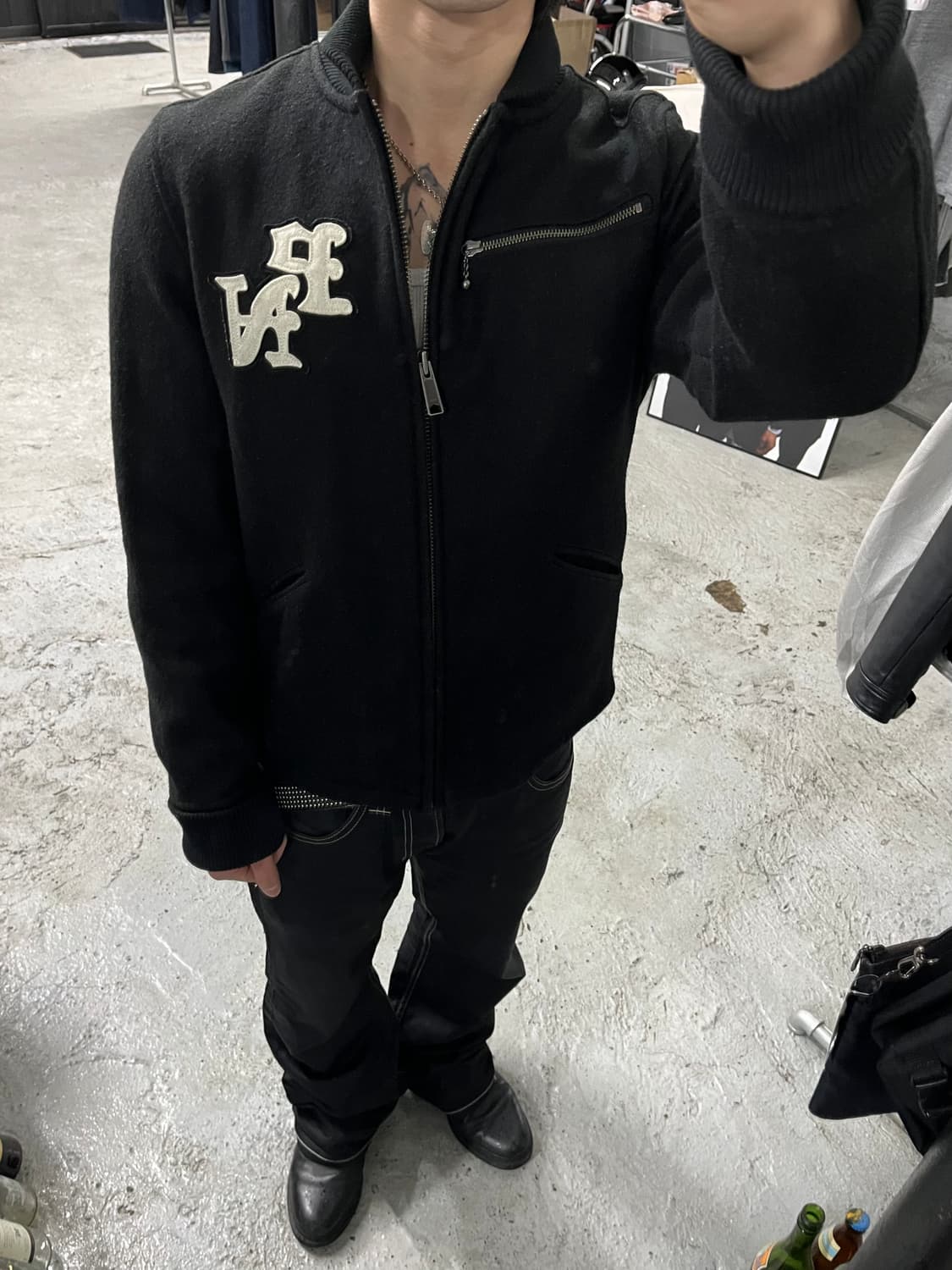 PAWN NOMADS Rockabilly Woll Jacket 상품이미지3