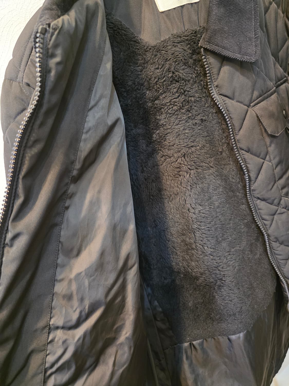 Jeep 블랙 퀼팅 자켓 XL사이즈 상품이미지6
