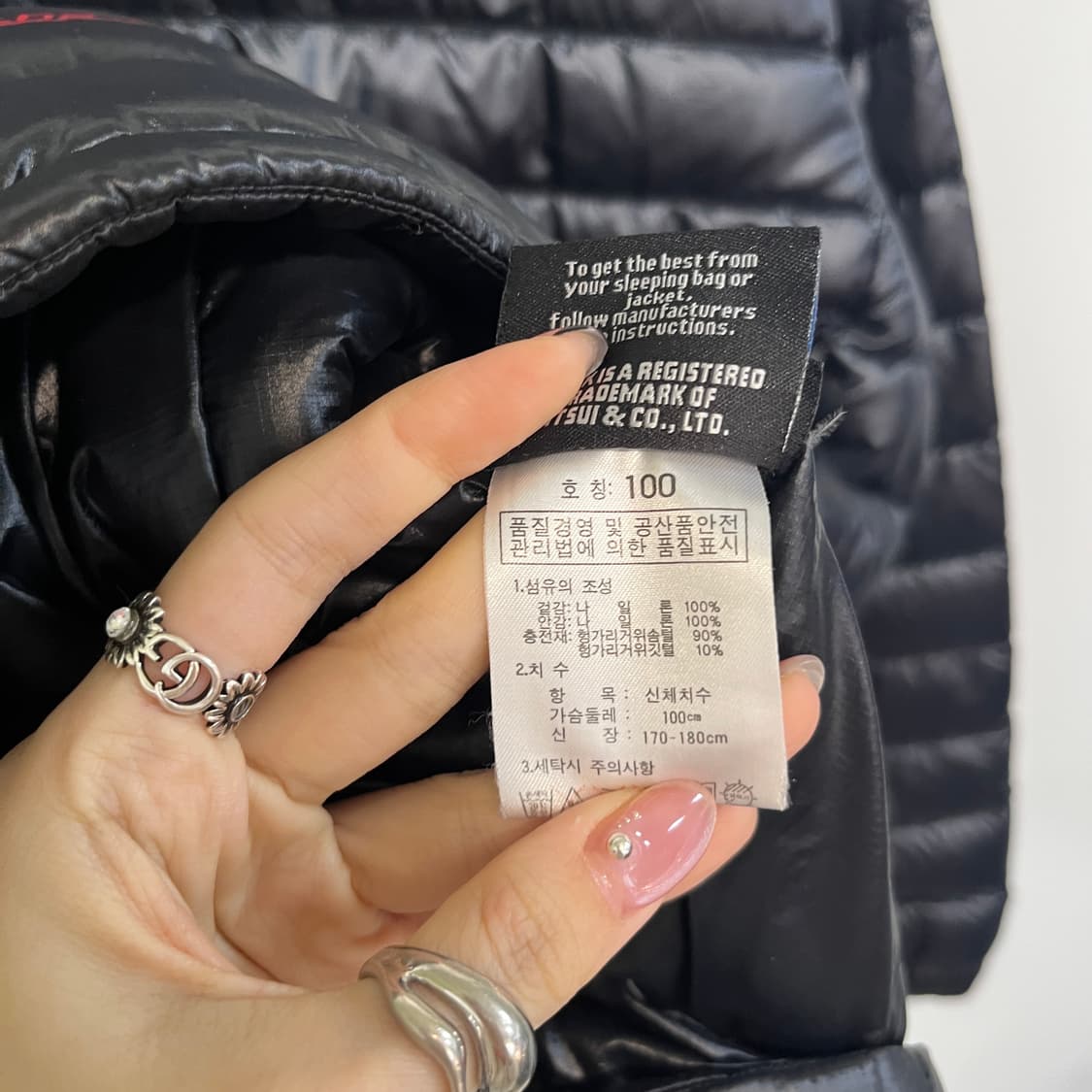 K2 남성 거위털 경량패딩 100  상품이미지4