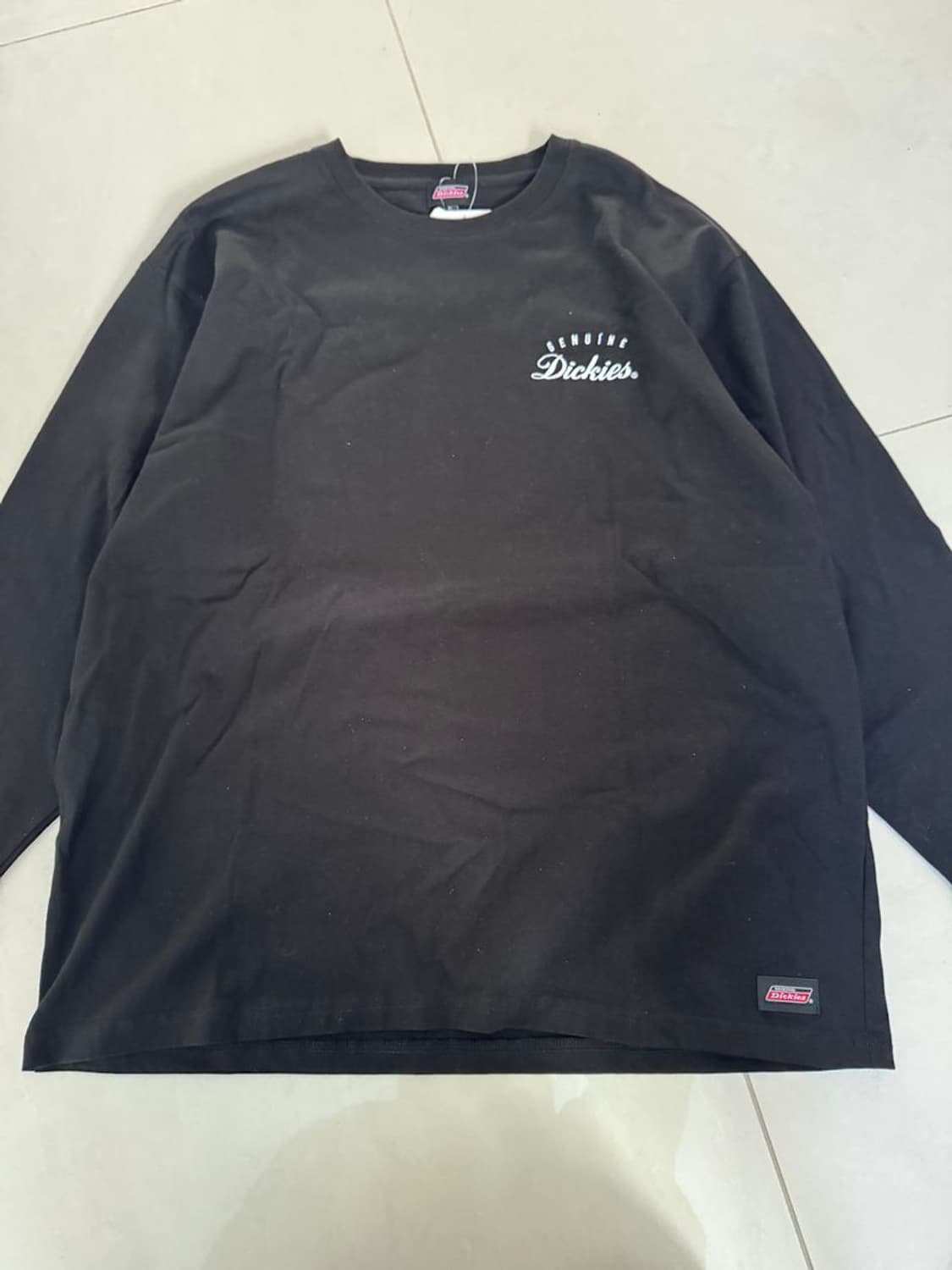 LOGO LONG SLEEVE TEE  로고 긴팔 티셔츠 상품이미지4