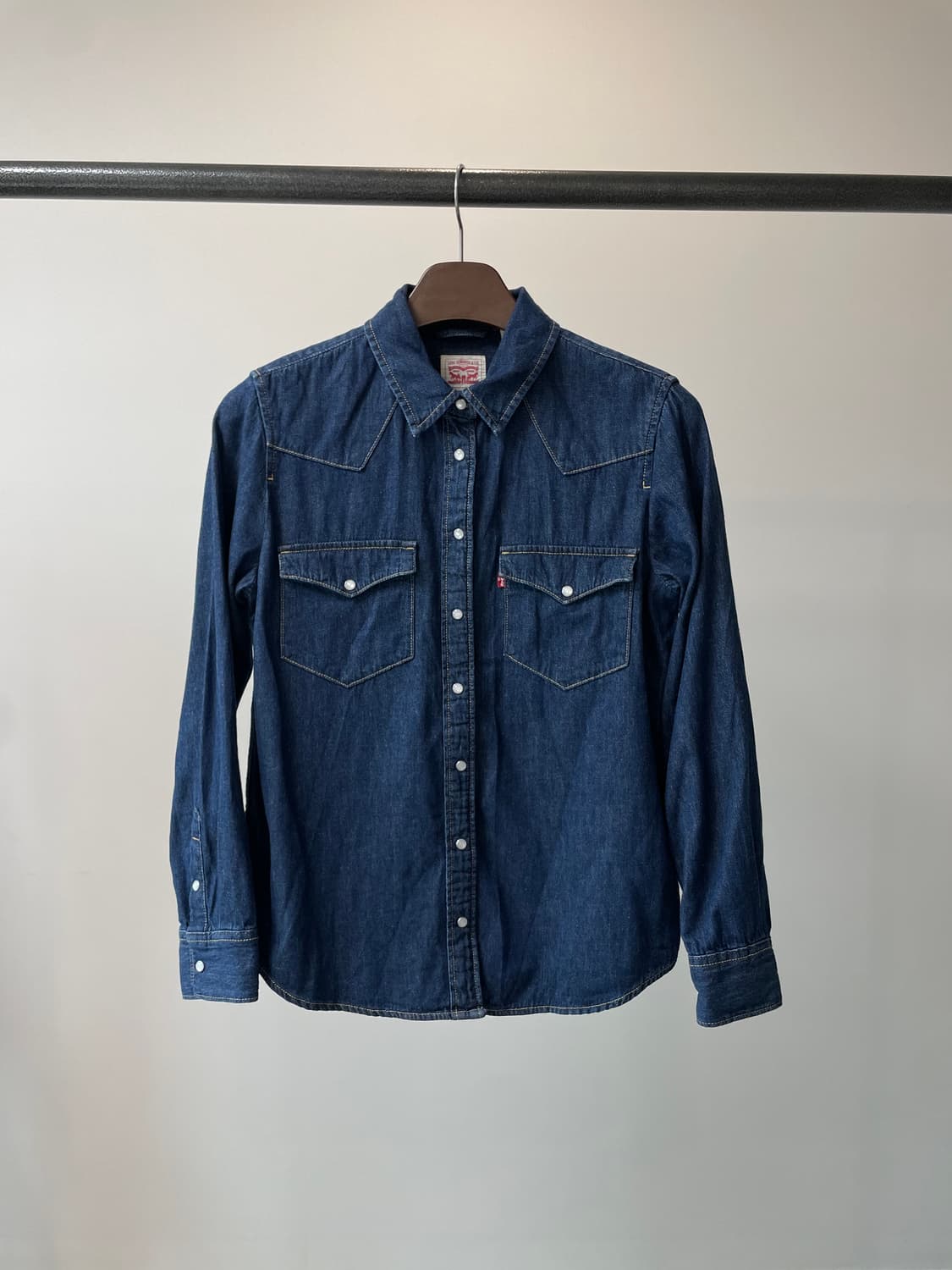 (S) Levis 리바이스 투포켓 웨스턴 데님 셔츠 상품이미지1