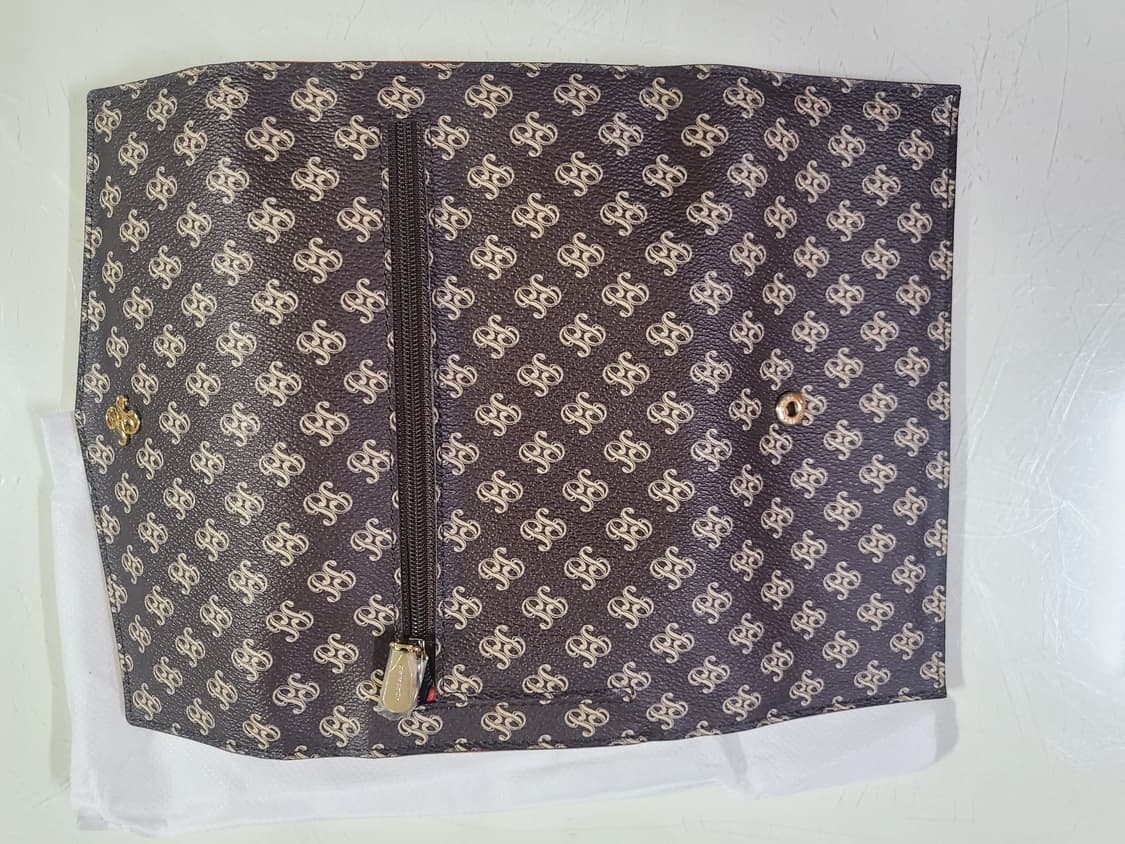 피에르가르뎅 브라운 패턴 장지갑 상품이미지6