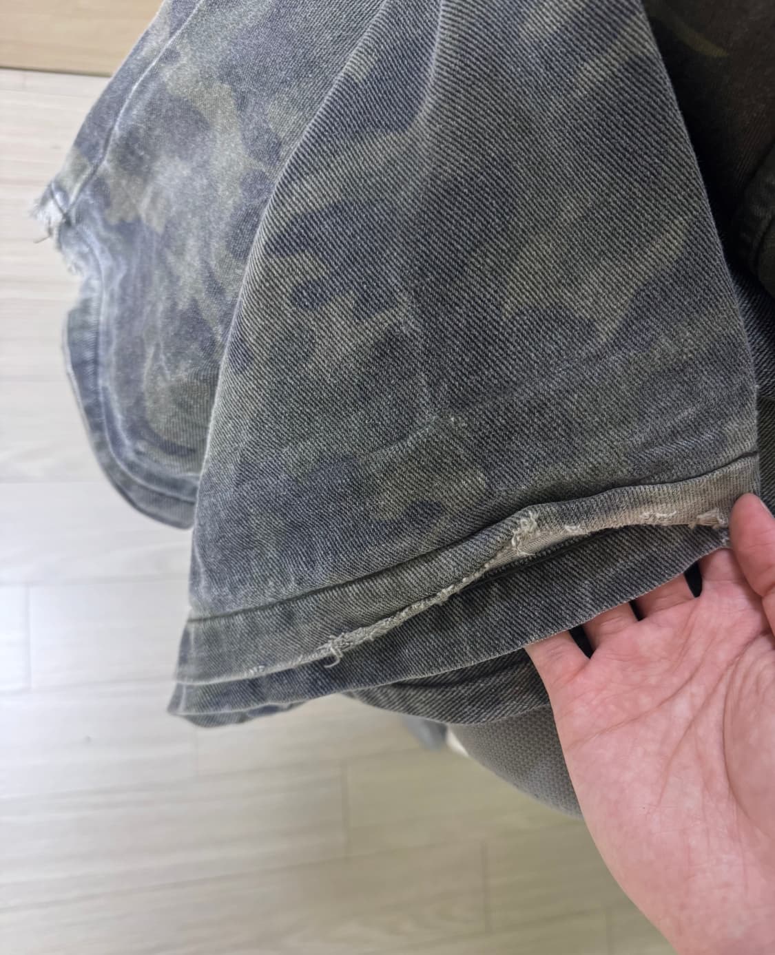 어반드레스 사이드 빅 카고 카모 팬츠 상품이미지3