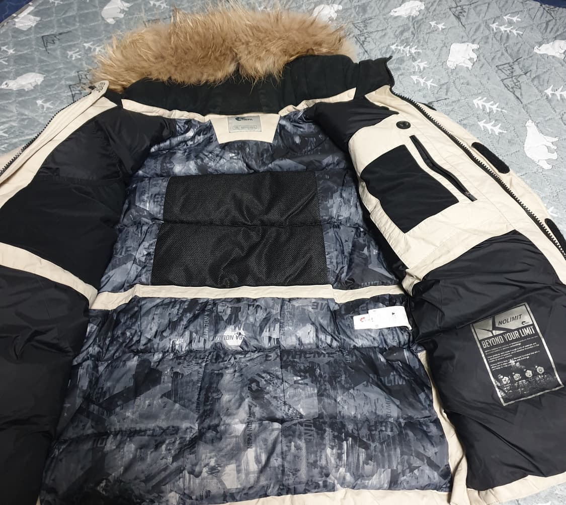 네파 익스트림 노리미트 라쿤퍼 구스다운 패딩 자켓 (100) 상품이미지4