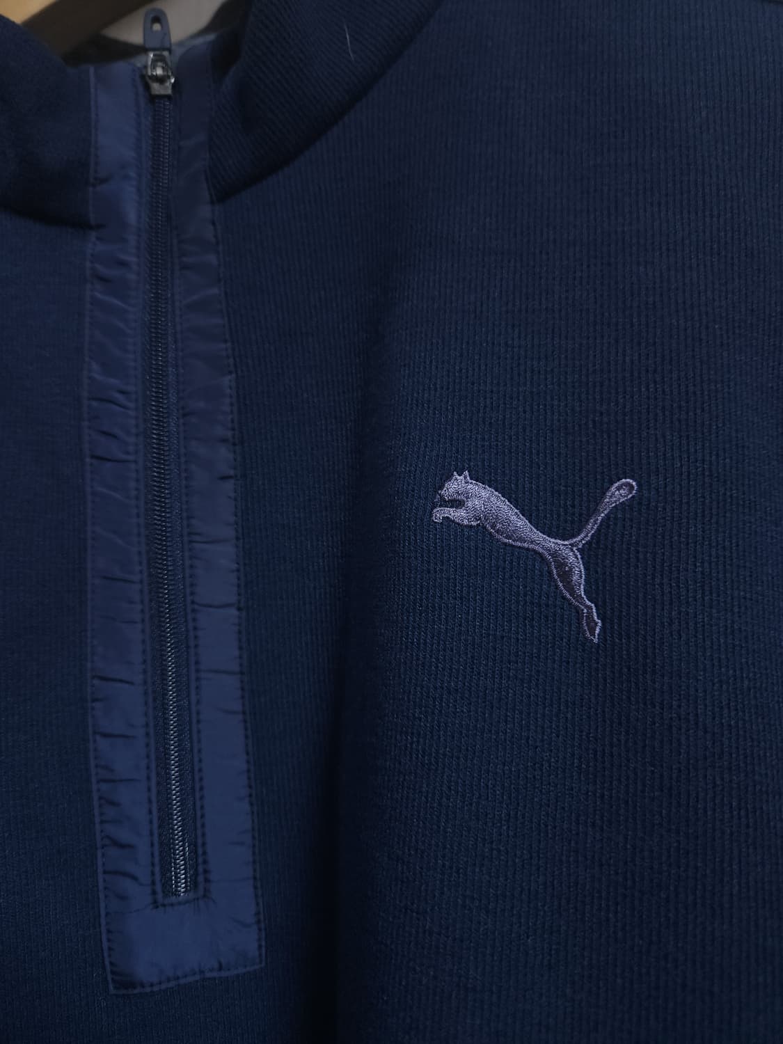 푸마 하프넥 반집업 긴팔티, 2XL 상품이미지2