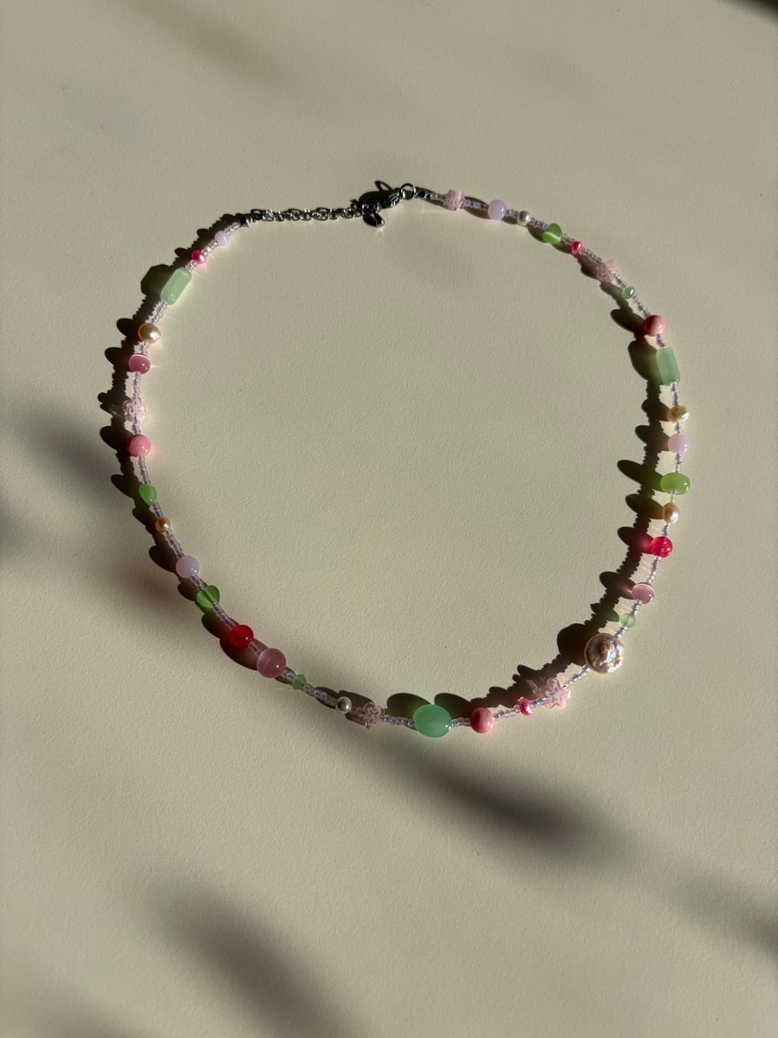 핑크민트 목걸이 상품이미지1