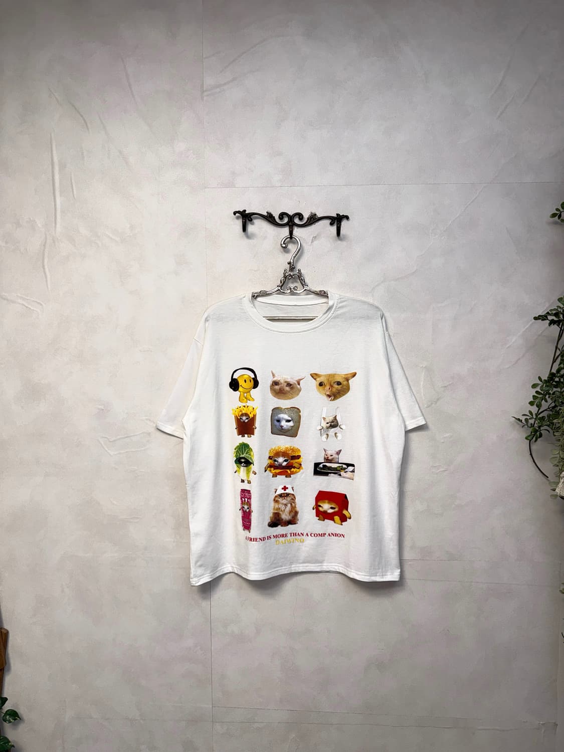 Cat memes printing T 상품이미지1