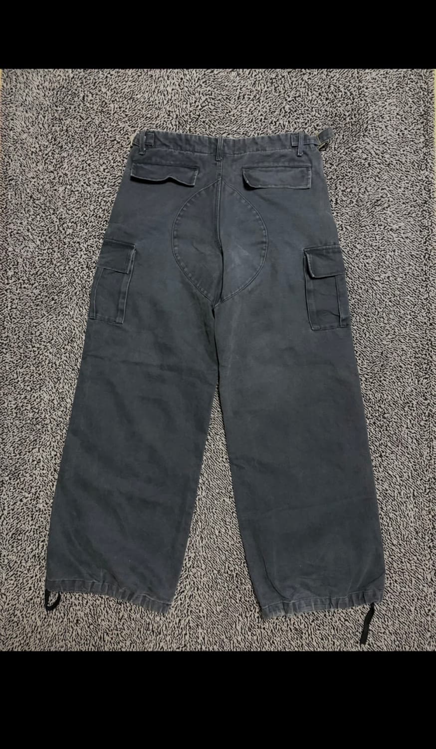 9999아카이브 빈티지 와이드 카고 팬츠 상품이미지3