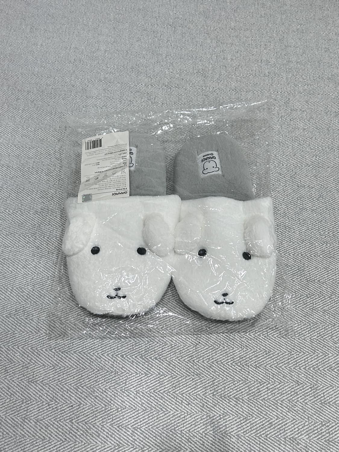 새상품 가나디 룸슈즈 털슬리퍼 S 상품이미지2