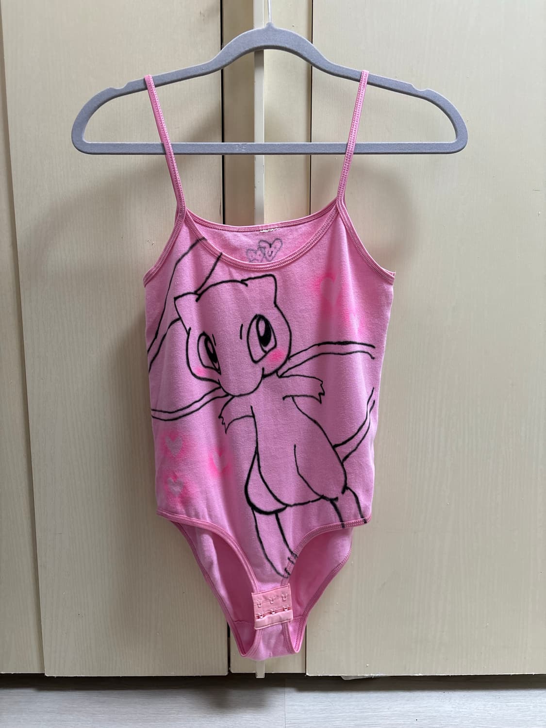 cut3cutr3 포켓몬 뮤 바디수트 - 스페인 디자이너 상품이미지3