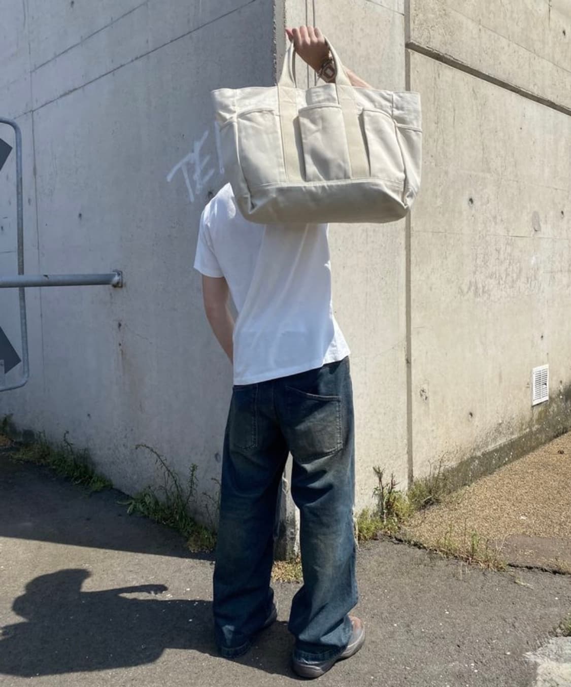 아르켓 멀티포켓 캔버스 토트백 상품이미지2