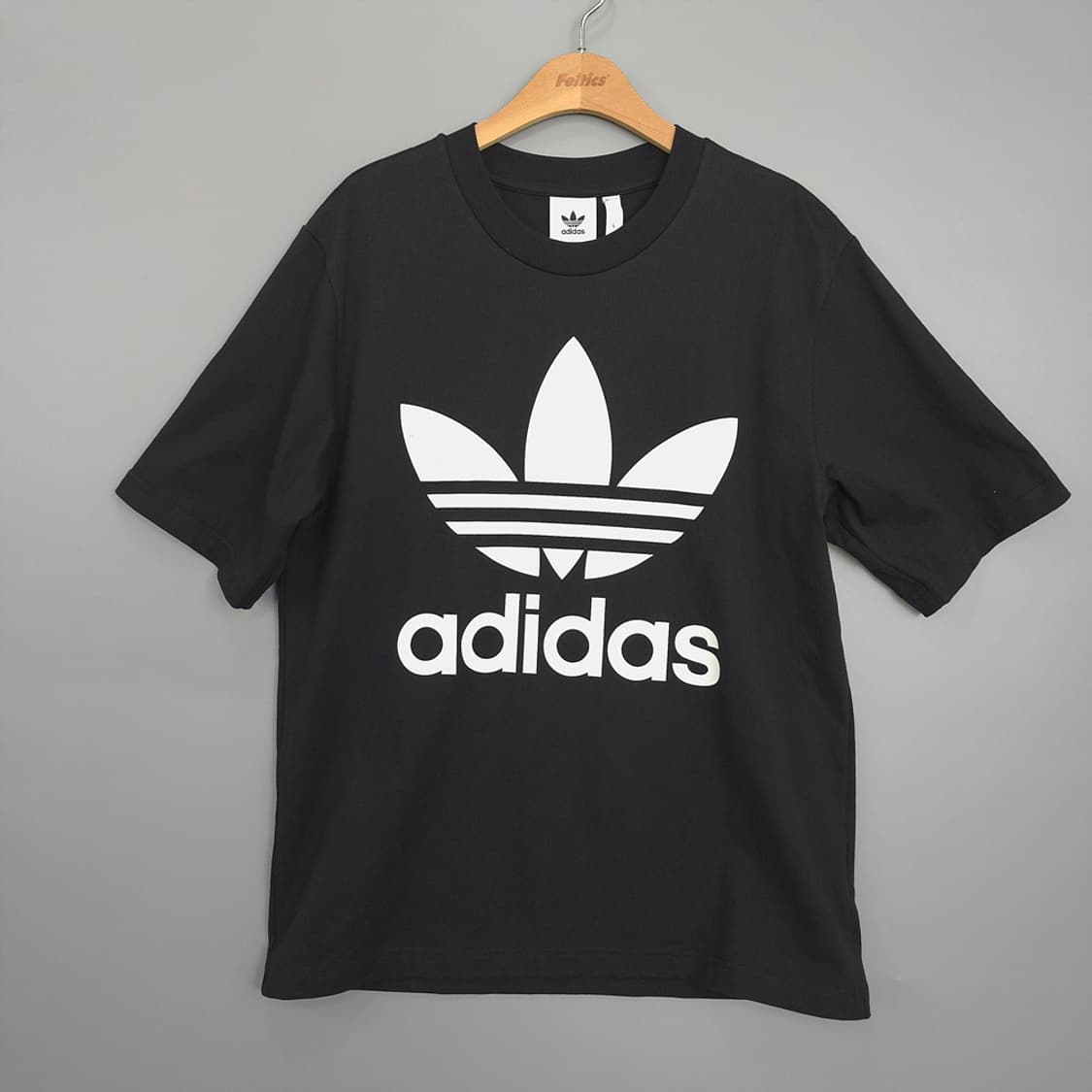 아디다스 adidas 트레포일 로고 오버핏 반팔티 L 상품이미지1