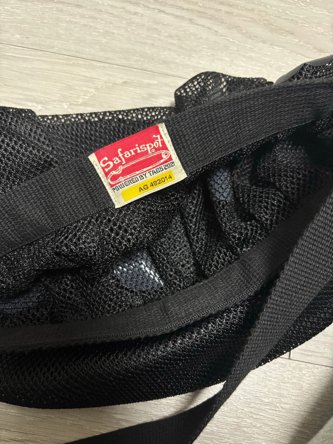 사파리스팟 매쉬백 블랙 상품이미지2