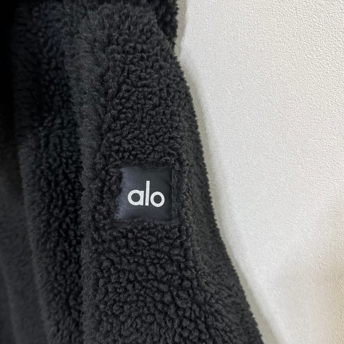 알로요가 폭시 셰르파 재킷 블랙 상품이미지4