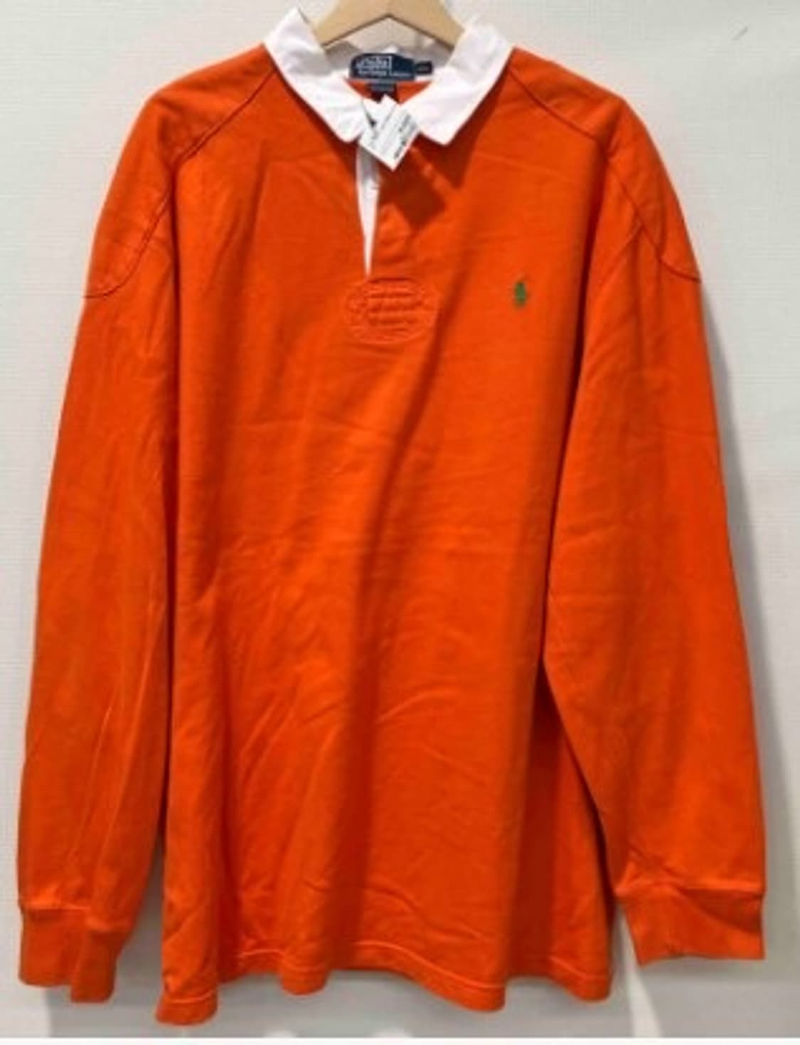 폴로 랄프로렌 럭비 셔츠 오렌지색 긴팔 맨즈 xxl 상품이미지4