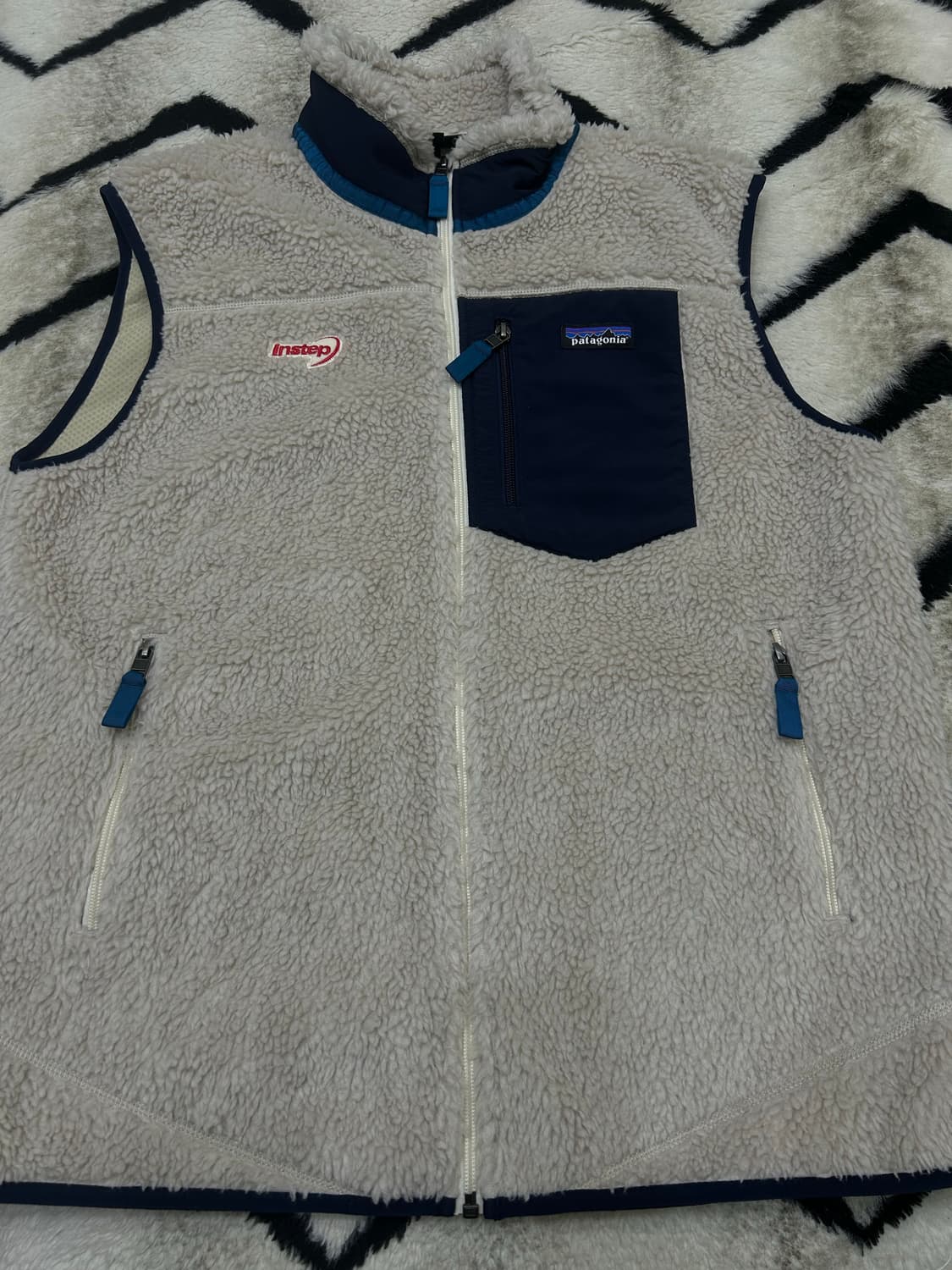[L]파타고니아 레트로 파일 플리스 조끼/아이보리 상품이미지2