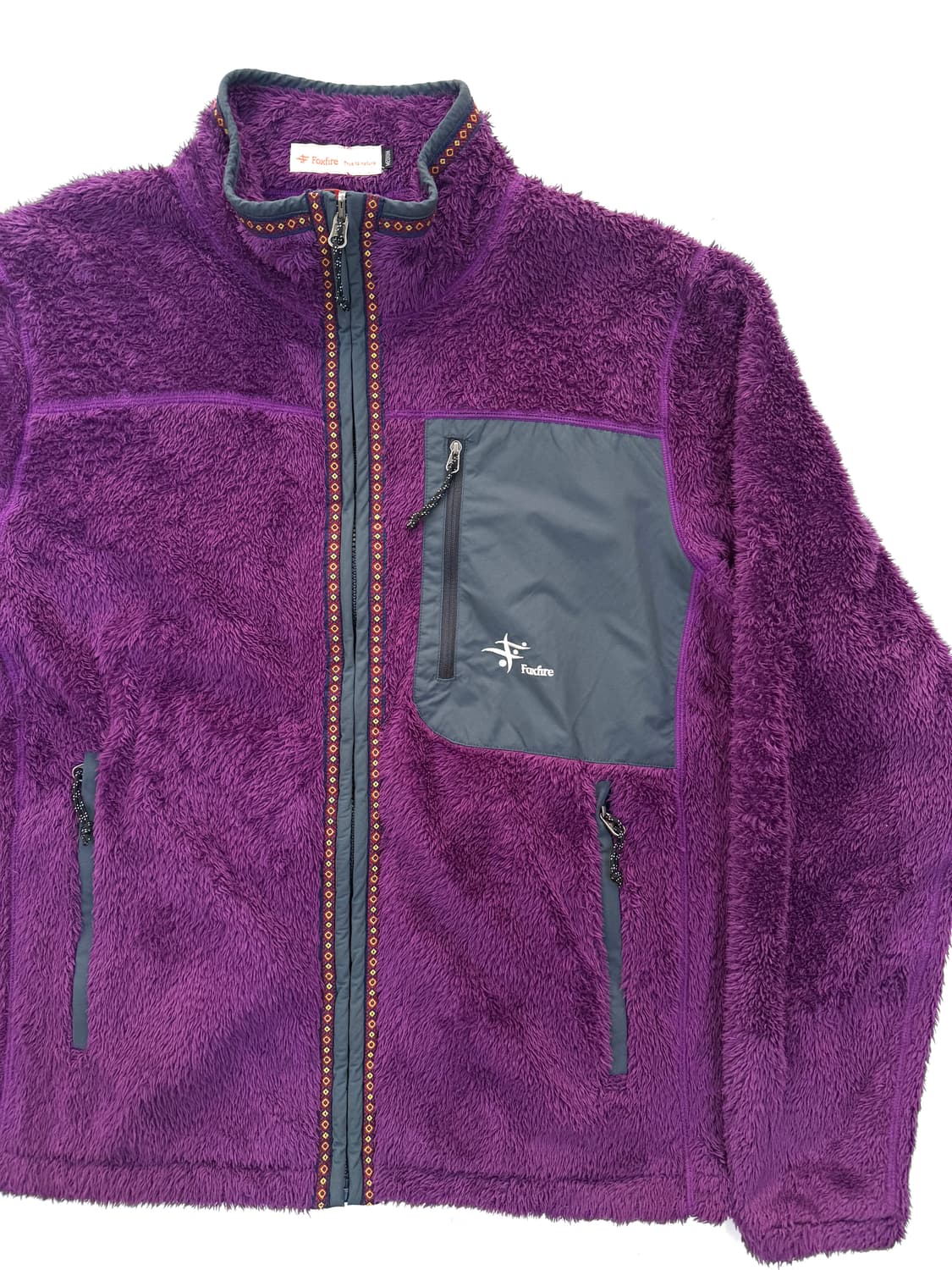 Foxfire 퍼플 하이파일 플리스 집업 자켓 상품이미지2