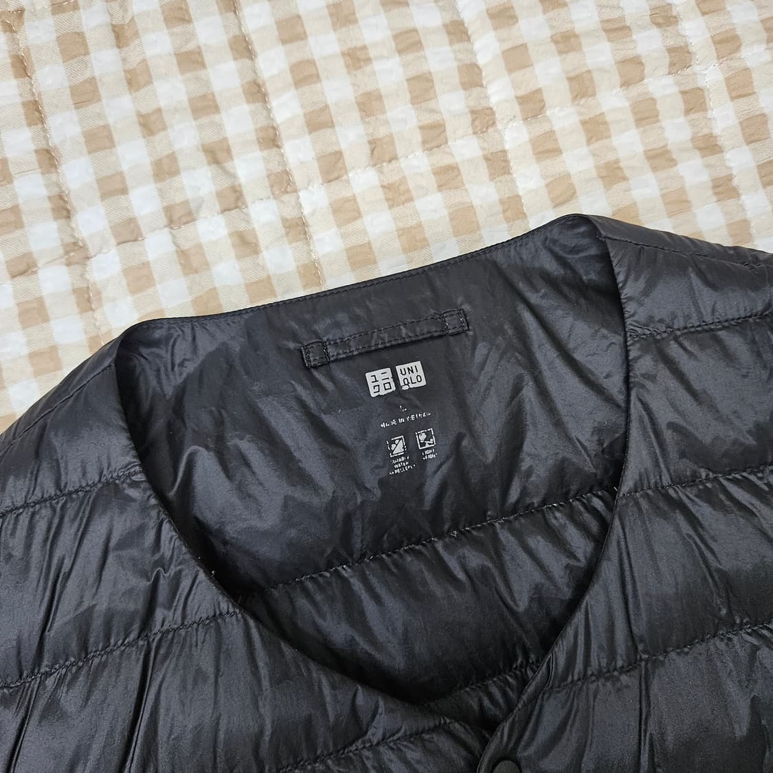 유니클로 오리털 경량 베스트 조끼 남자100 상품이미지2