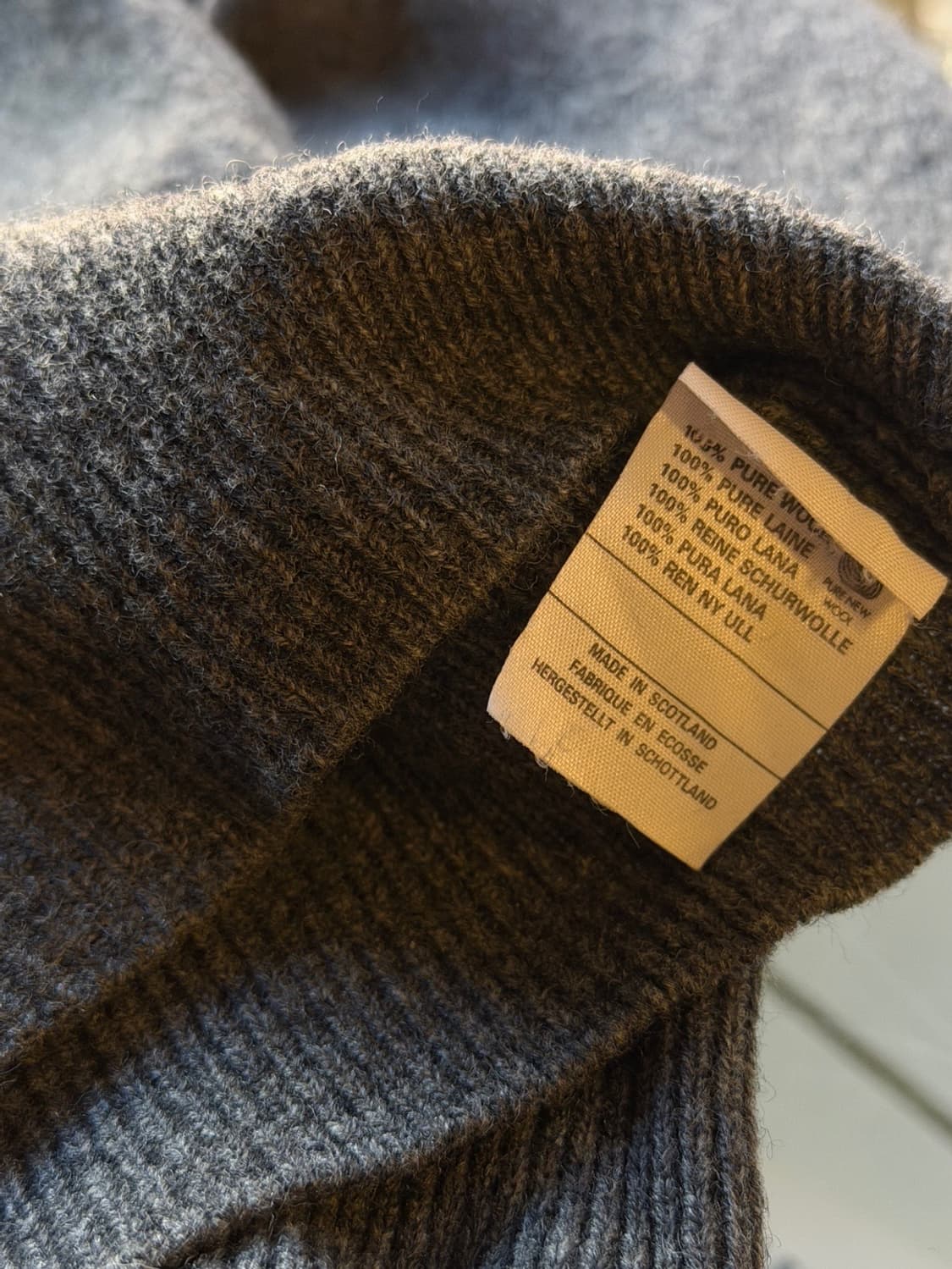 라일앤스콧 스코티쉬 메이드 램스울 니트 105 상품이미지9