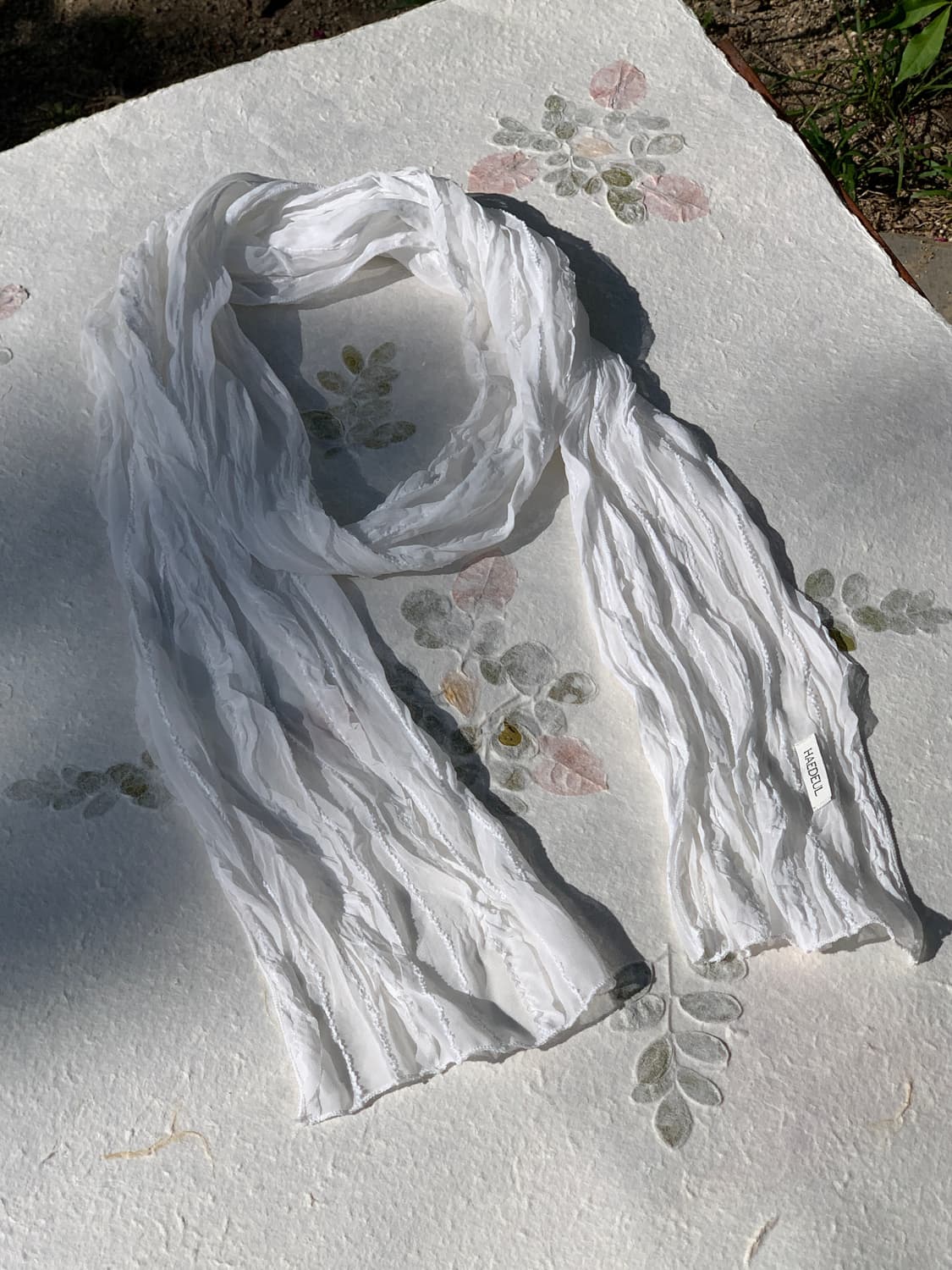 Cloudy White Scarf 상품이미지9