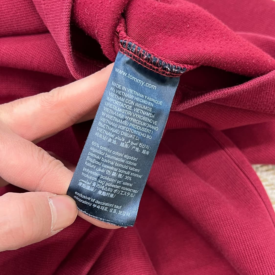 타미힐피거 스몰로고 롱슬리브 r3053 상품이미지6