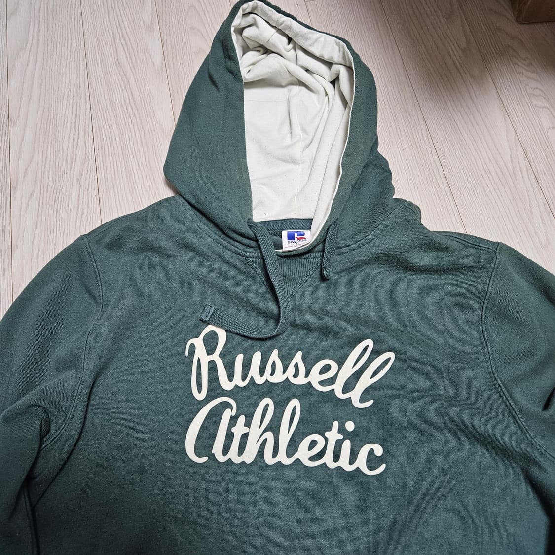 러셀 애슬레틱 빈티지 후드티 L 사이즈 상품이미지2