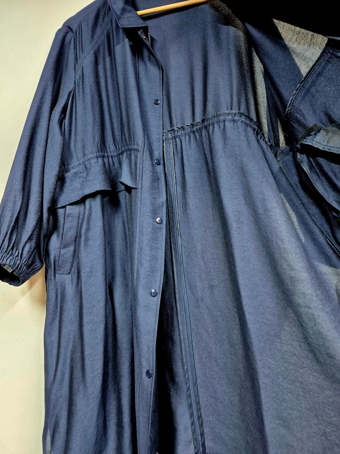 택새  다니엘에스테 빅루즈 린넨 롱 아우터 상품이미지5