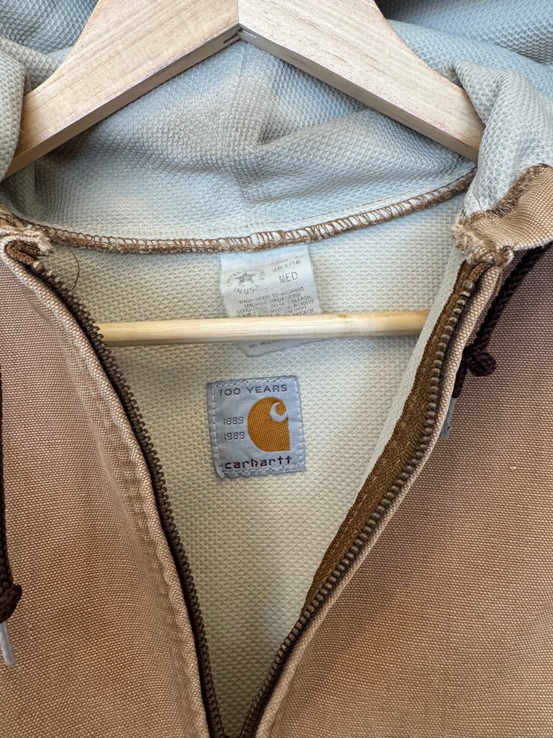 칼하트 100주년 액티브 자켓 USA 워크 후드 자켓 상품이미지5