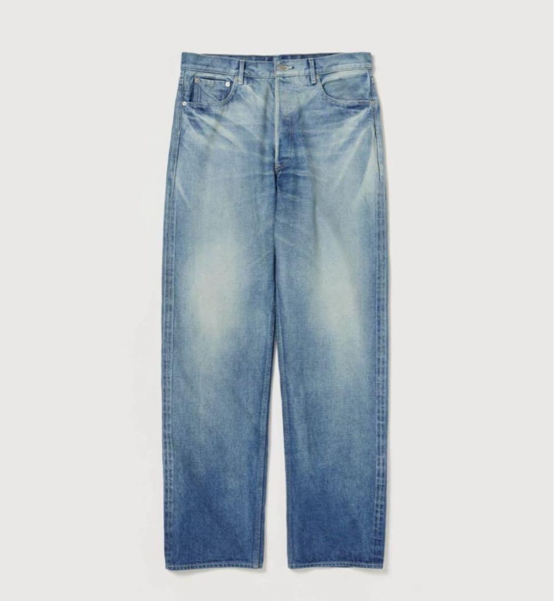 오라리 25aw 셀비지 헤비 데님 상품이미지3