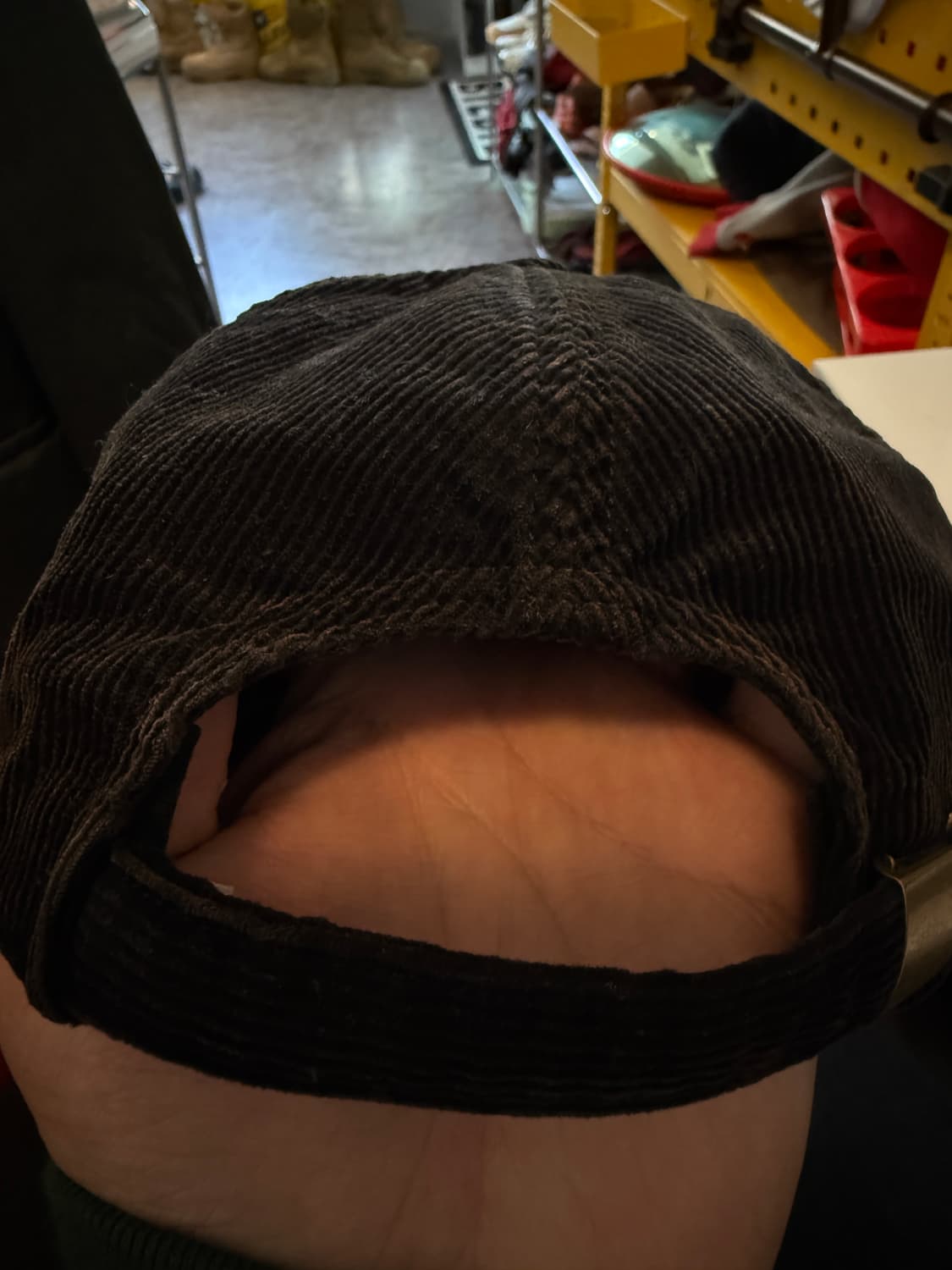 단톤 6패널 코듀로이 볼캡 OS 상품이미지5