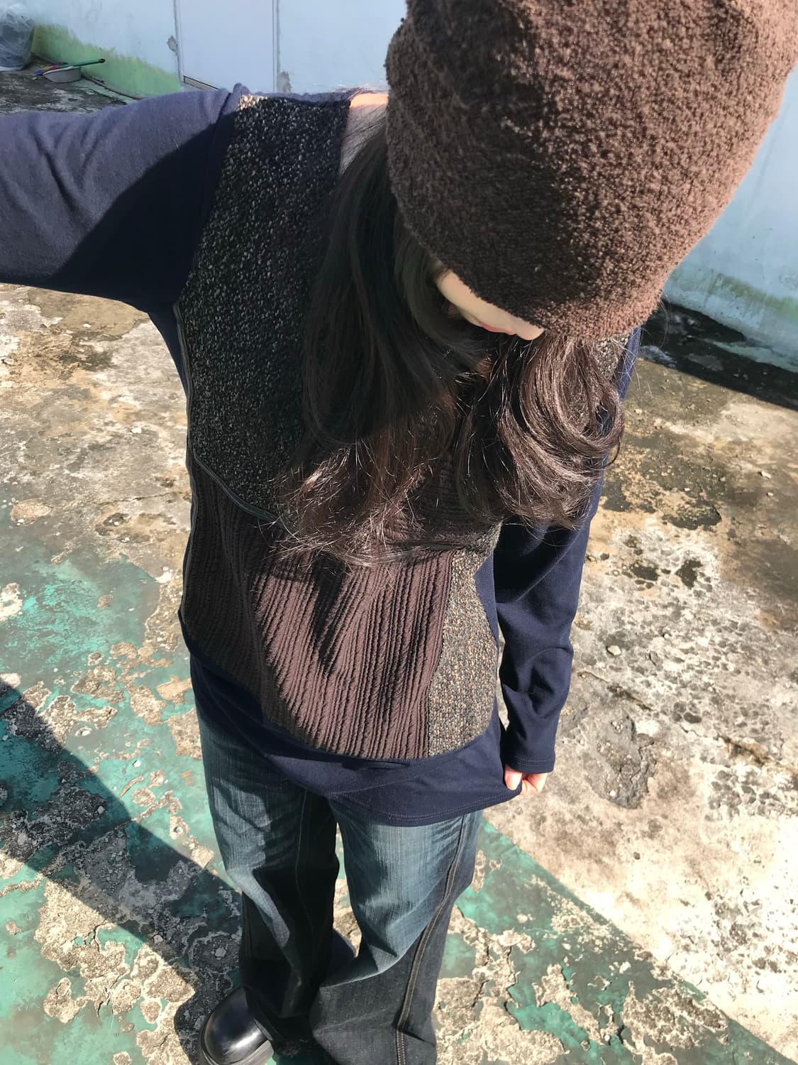 무드 패치워크 탑 상품이미지5