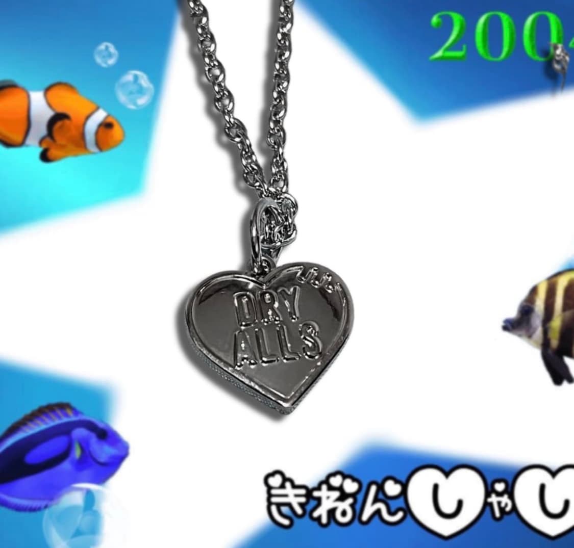 휴먼메이드 키링 하트 목걸이 (5컬러) 🌈 상품이미지2