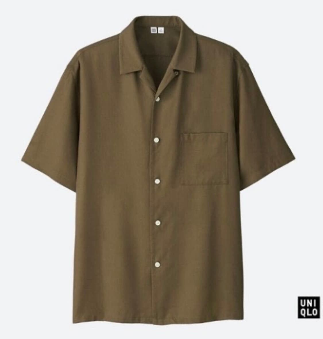 유니클로 U 르메르 오픈카라셔츠 L 상품이미지1