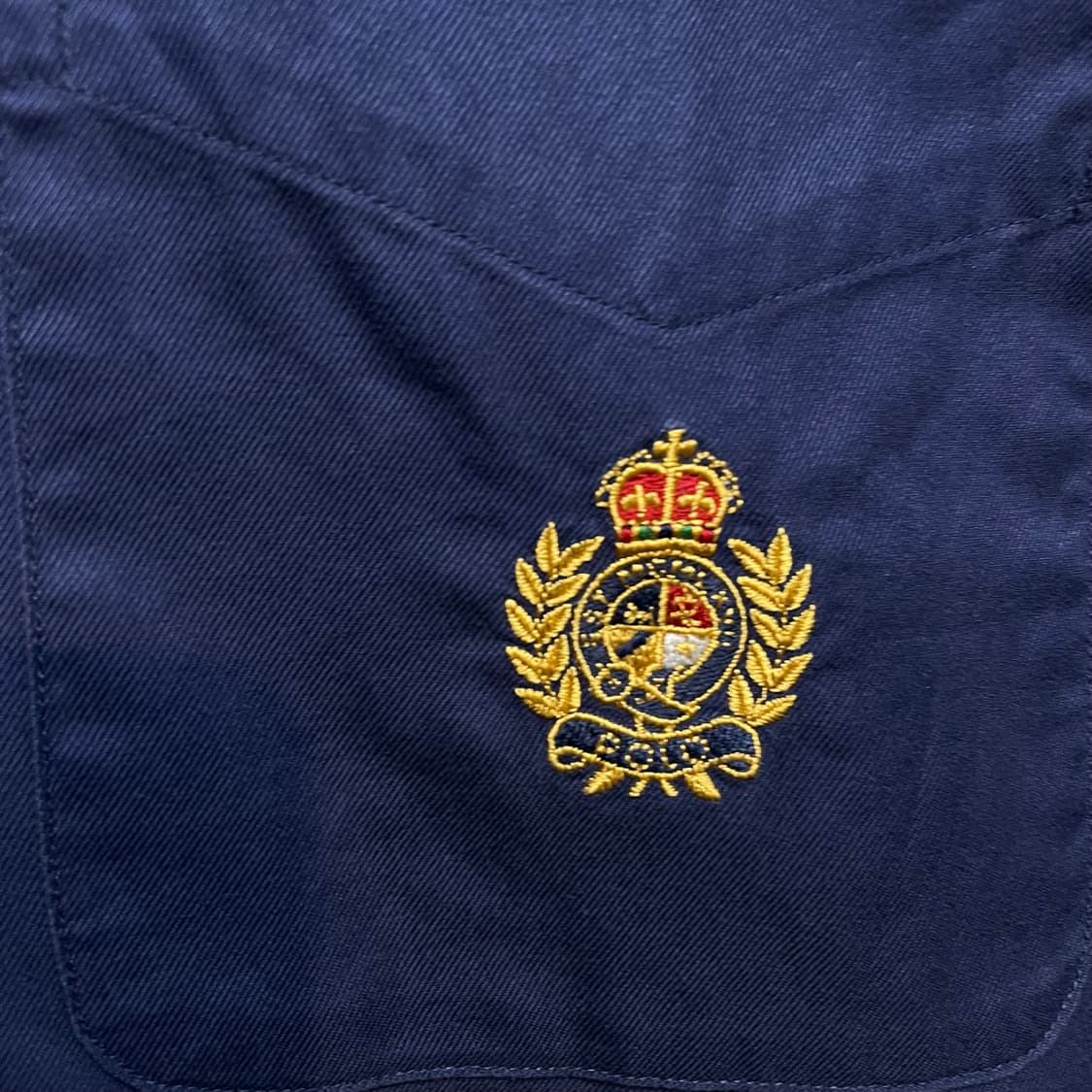 폴로 랄프로렌 네이비 긴팔 셔츠 상품이미지2