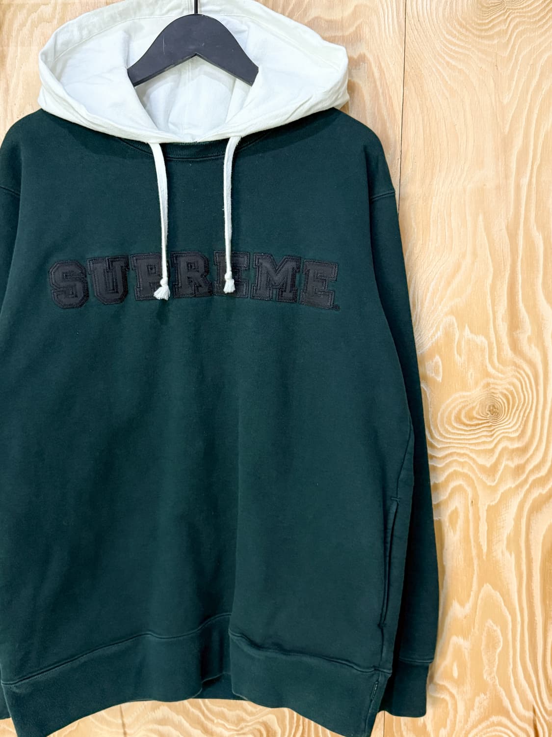 슈프림 14AW 후디드 크루넥 상품이미지4