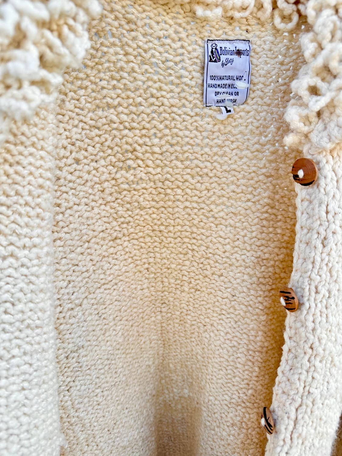 청키 에콰도르 정통 가디건 상품이미지7