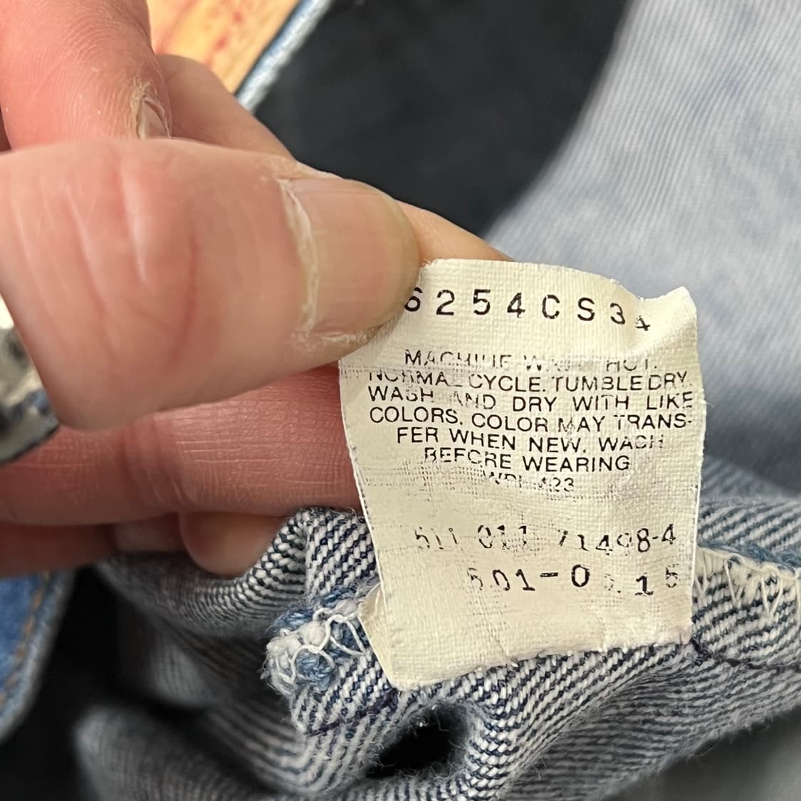 usa 리바이스 501xx 데님팬츠 s10844 상품이미지8