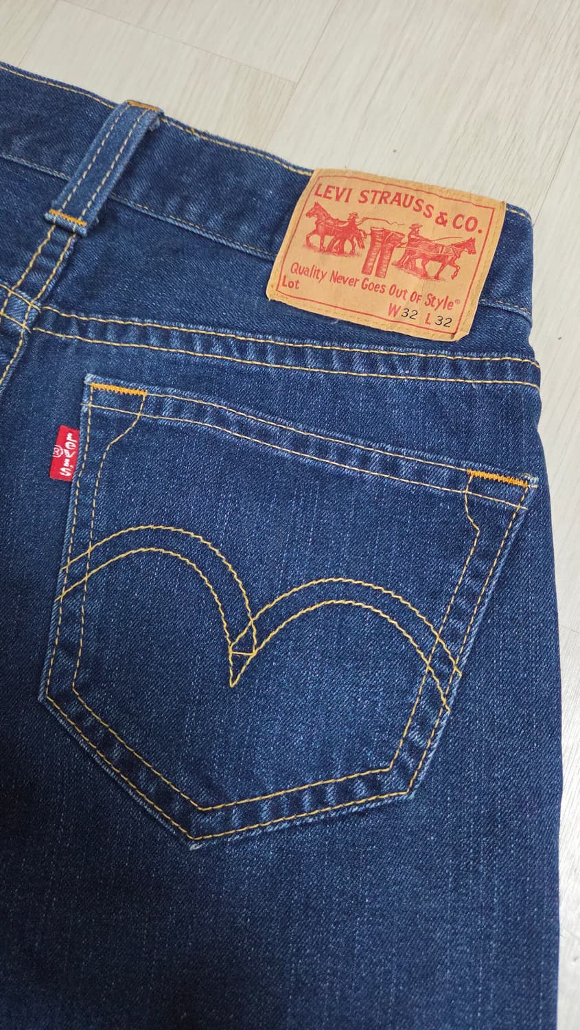 (착샷) 리바이스 타입2 데님 청바지 상품이미지5