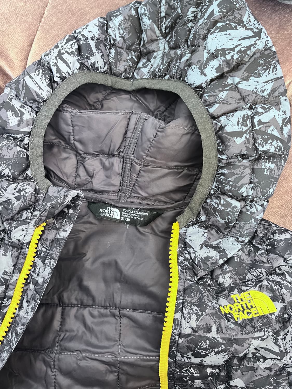 노스페이스 키즈 경량후드패딩 3T 상품이미지6