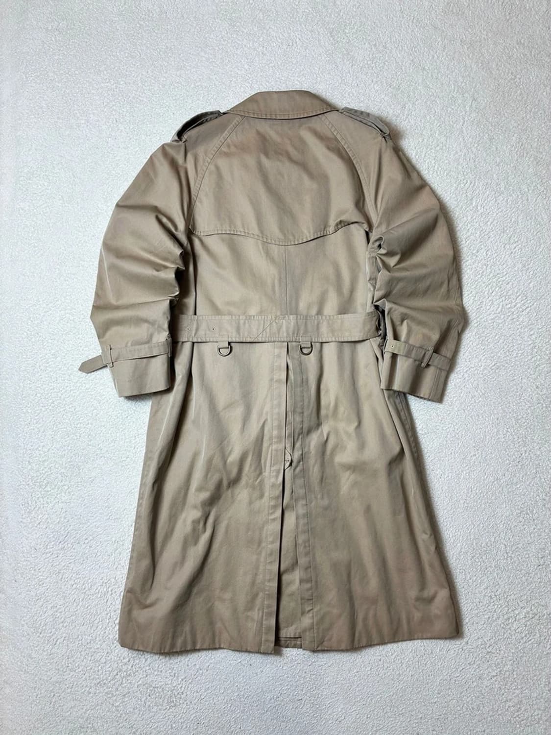 버버리 90's 재팬 더블 브레스티드 트렌치 코트 PN6457 상품이미지6