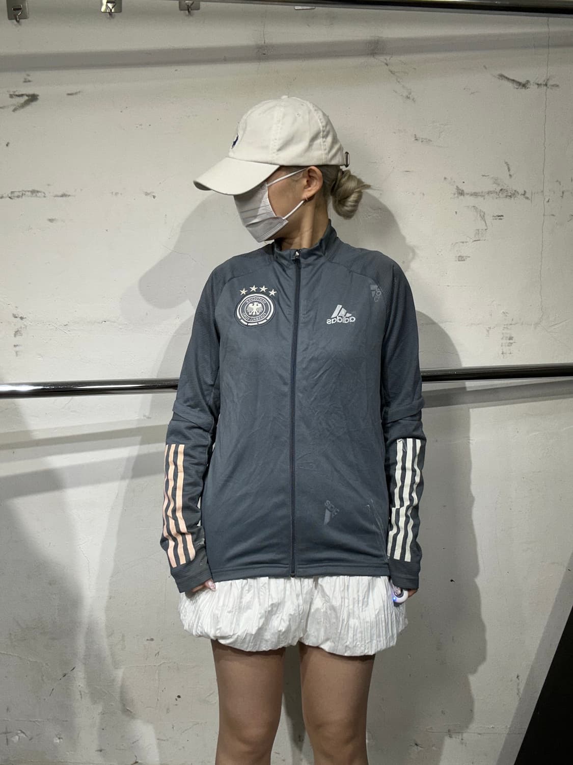 아디다스 차콜 독일 국대 유니폼 삼선 트랙탑 져지 S 상품이미지2