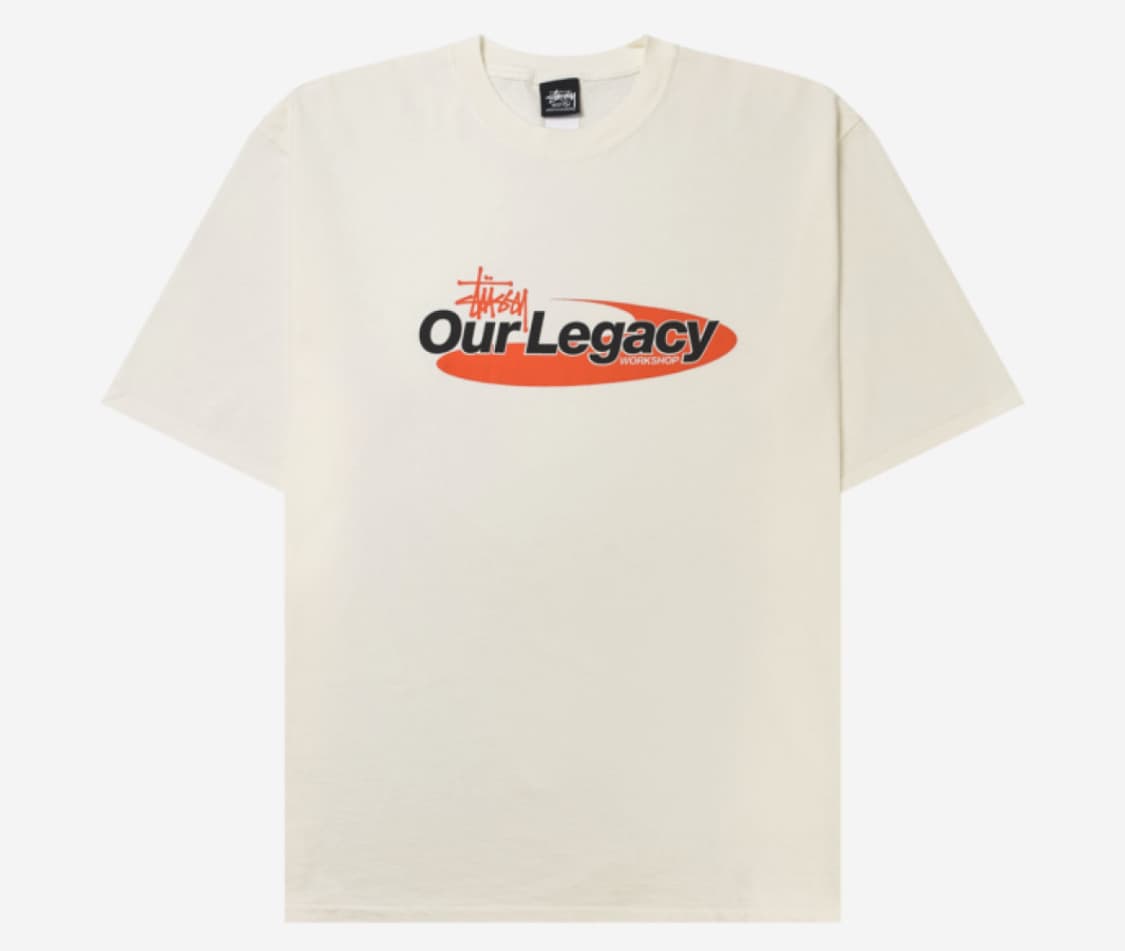 [M] 스투시 Our Legacy 워크샵 티셔츠 화이트 상품이미지1